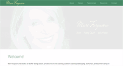 Desktop Screenshot of mariferguson.com